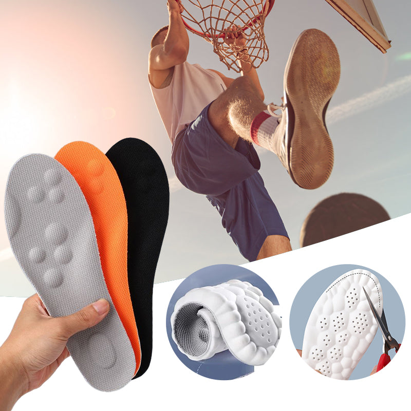 4D Massage Motion Shock Absorption Insoles