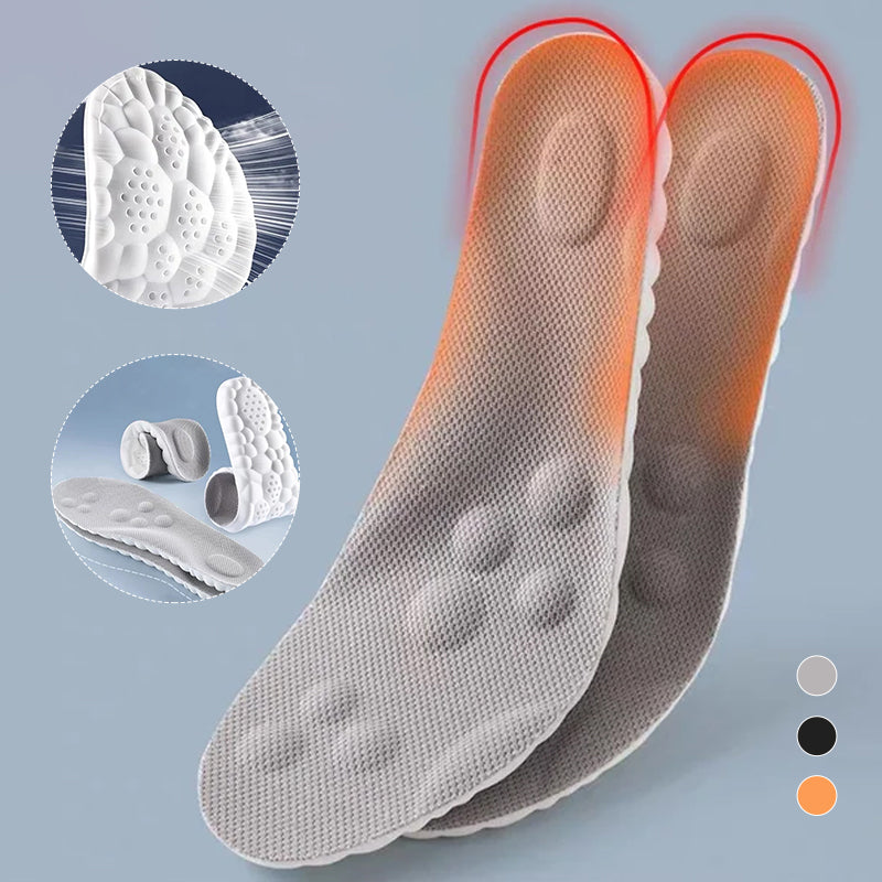 4D Massage Motion Shock Absorption Insoles
