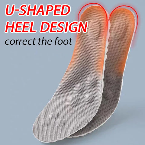 4D Massage Motion Shock Absorption Insoles