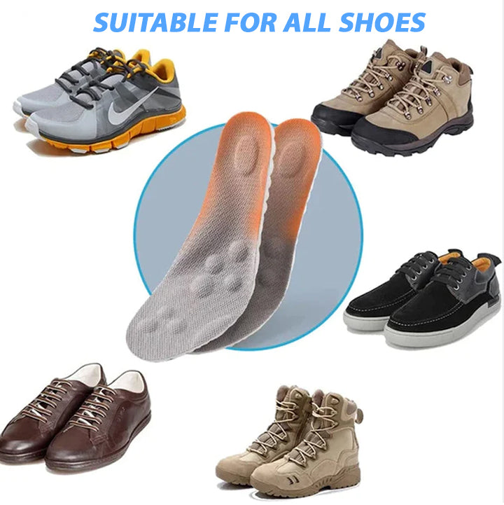 4D Massage Motion Shock Absorption Insoles