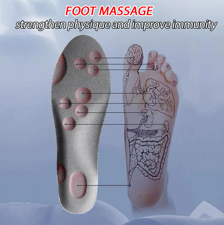 4D Massage Motion Shock Absorption Insoles