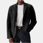 Men's Solid-Color Tailored Jacket