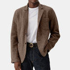 Men's Solid-Color Tailored Jacket