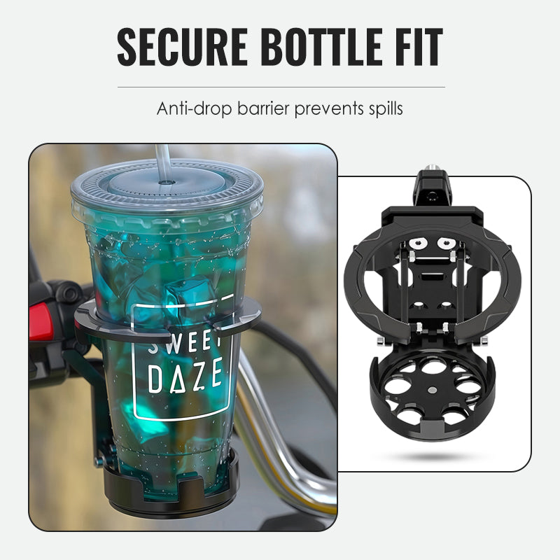 🚴‍♀️ Foldable Cycling Bottle Holder - Universal Fit for Bike Frames, Lightweight & Durable for Outdoor Rides 💧📦