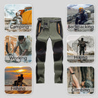 🔥👖Windproof Waterproof Warm Elastic Waist Hiking Pants