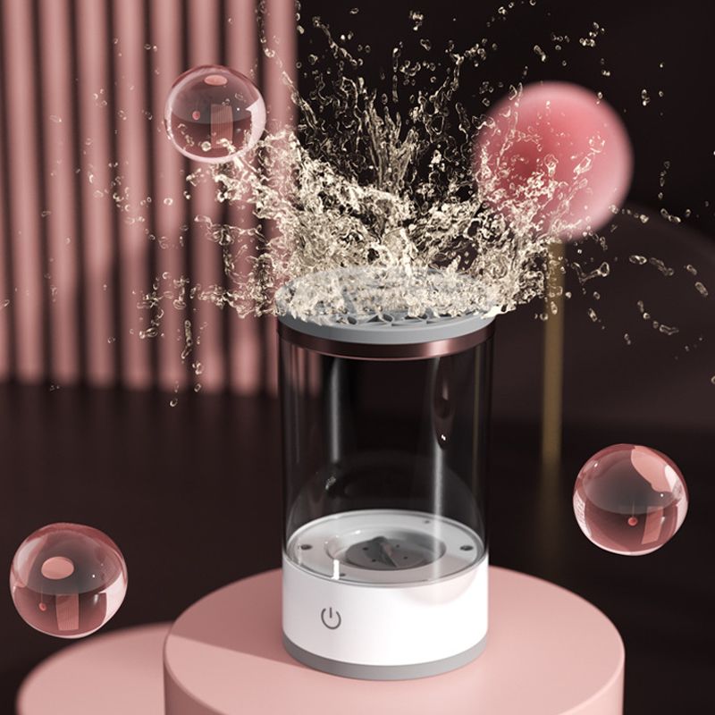 💖 50% OFF! ✨ AUTOMATIC MAKEUP BRUSH CLEANER - Deep Cleaning in 3 Minutes, Compact & Portable for Travel, USB Charging with Quiet Operation 🌸🚿