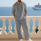 💥Men's Hooded Casual Loose Top & Pants 2-Piece Set👕👖