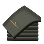 Men's Casual Straight-Fit Pants