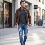 👖New 50% OFF🔥Stylish Distressed Skinny Jeans for Men