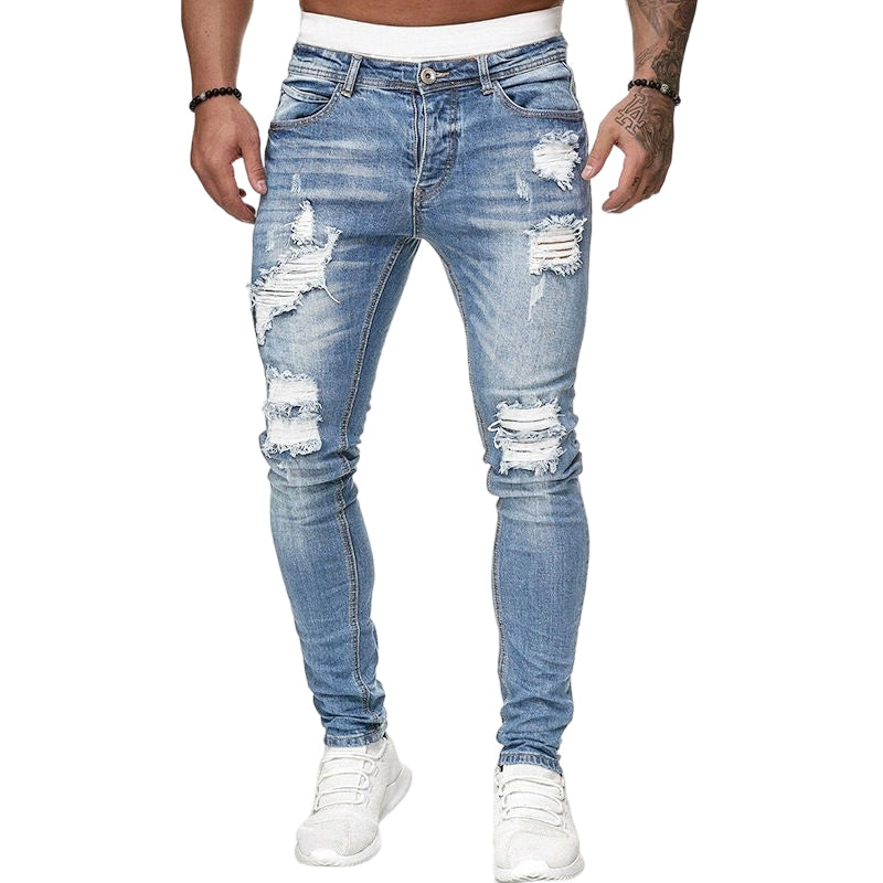👖New 50% OFF🔥Stylish Distressed Skinny Jeans for Men