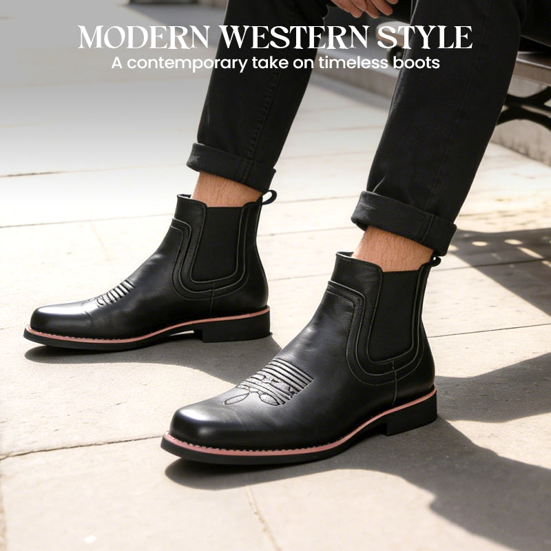✨🔥Men's Versatile PU Leather Boots👢