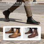 ✨🔥Men's Versatile PU Leather Boots👢