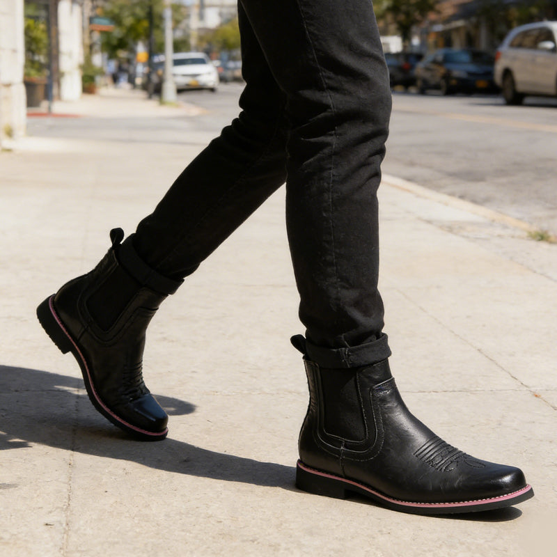 ✨🔥Men's Versatile PU Leather Boots👢