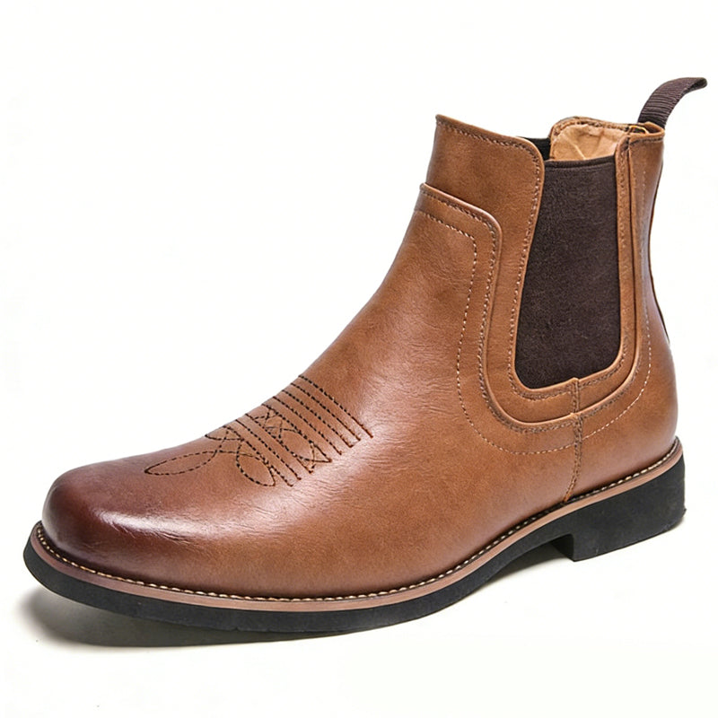✨🔥Men's Versatile PU Leather Boots👢