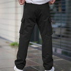 Classic Multi-Pocket Cargo Pants for Men