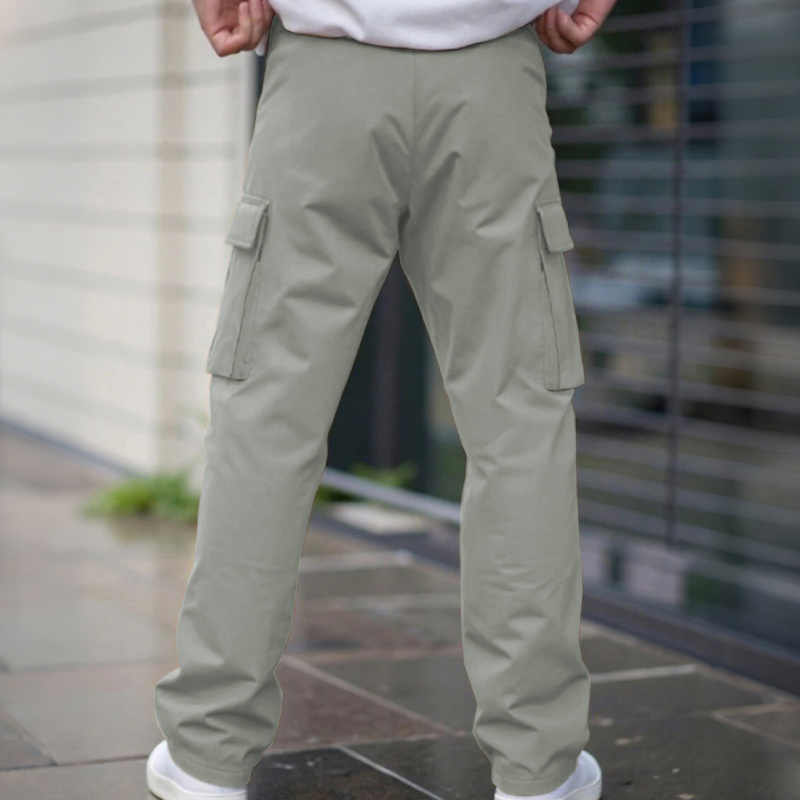 Classic Multi-Pocket Cargo Pants for Men