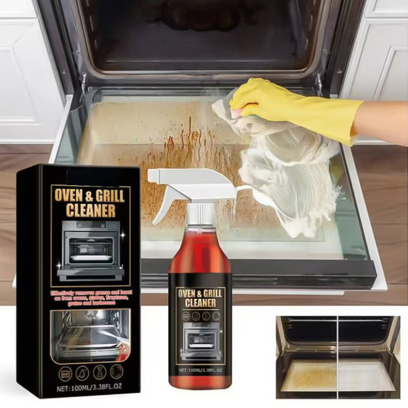 🏆LAST DAY SALE: BUY 2 GET 1 FREE!🏆#1 Best Seller⚡Oven & Grill Cleaner Spray✨