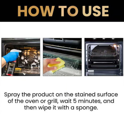 🏆LAST DAY SALE: BUY 2 GET 1 FREE!🏆#1 Best Seller⚡Oven & Grill Cleaner Spray✨