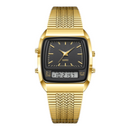 ⌚ 60% OFF NOW! ✨ Retro Style Square Face Multifunction Watch – Chronograph, Date Display & Classic Design 🕰️