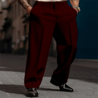 💥Men's Casual Wide-Leg Pants – Breezy pleated front, easy pull-on style 🔥BUY 2 FREE SHIPPING