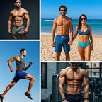 🩳 Quick-Dry Athletic Shorts – Zipper Pockets & Cool-Touch Fabric 🏃