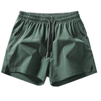 🩳 Quick-Dry Athletic Shorts – Zipper Pockets & Cool-Touch Fabric 🏃