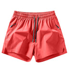 🩳 Quick-Dry Athletic Shorts – Zipper Pockets & Cool-Touch Fabric 🏃