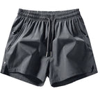 🩳 Quick-Dry Athletic Shorts – Zipper Pockets & Cool-Touch Fabric 🏃