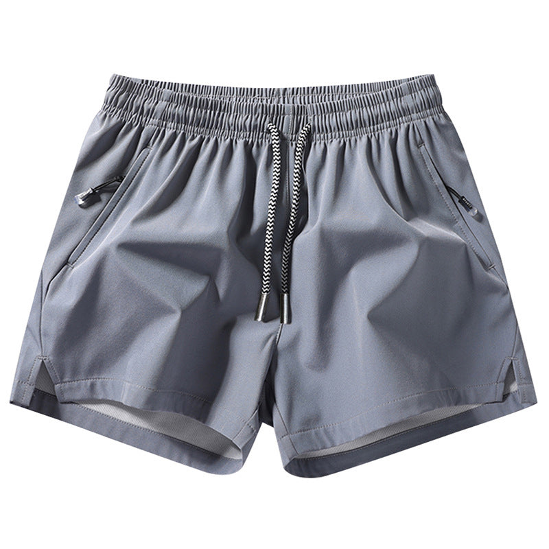 🩳 Quick-Dry Athletic Shorts – Zipper Pockets & Cool-Touch Fabric 🏃