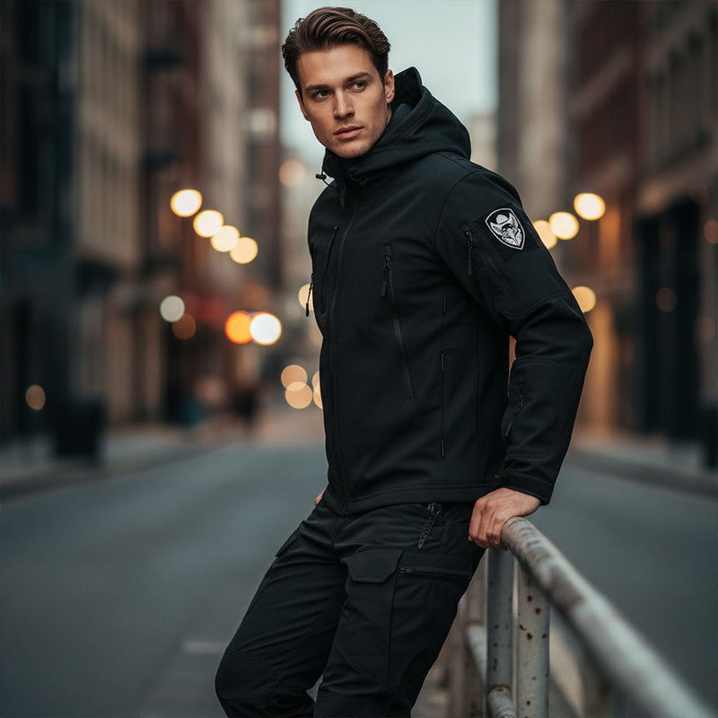 Men's Tactical Soft Shell Jacket & Pants Set