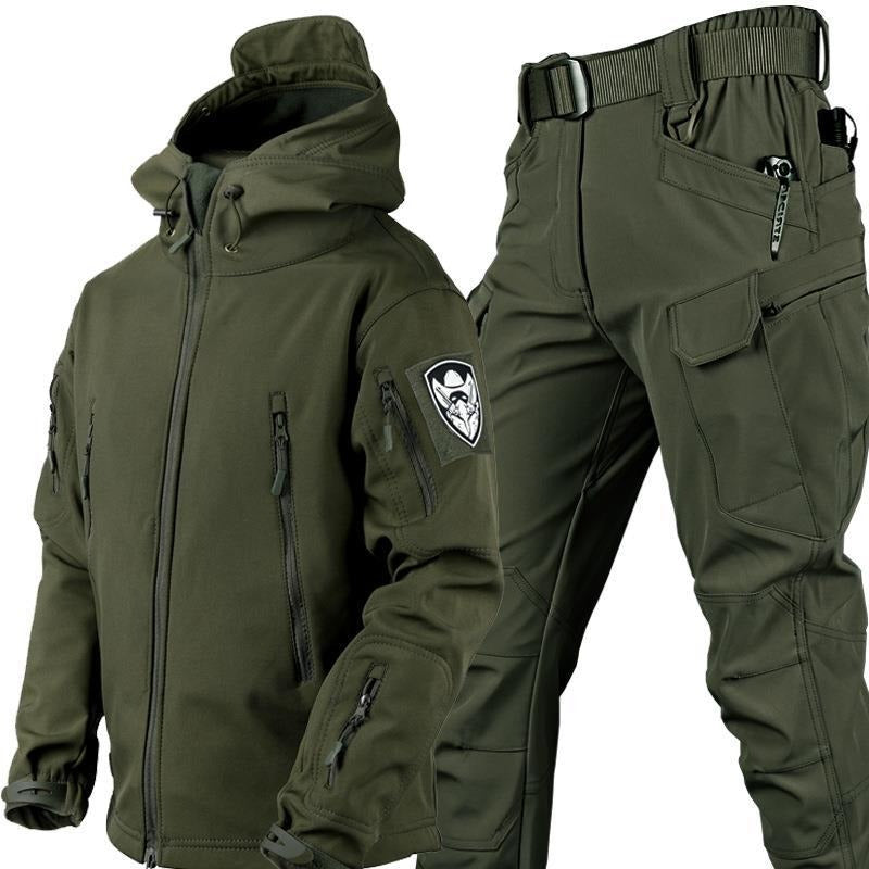 Men's Tactical Soft Shell Jacket & Pants Set