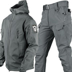 Men's Tactical Soft Shell Jacket & Pants Set