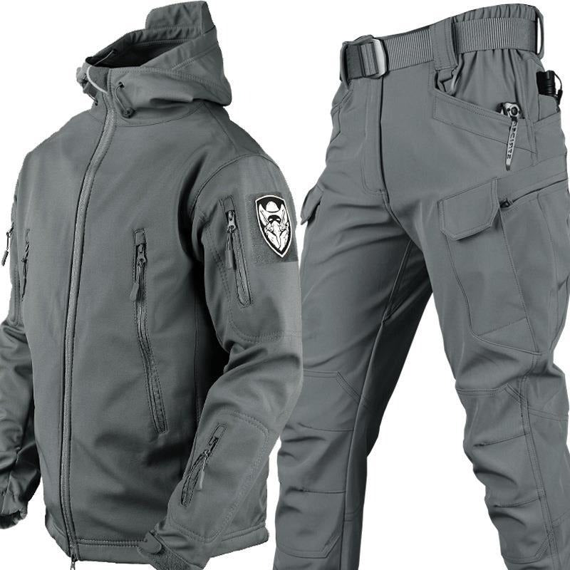 Men's Tactical Soft Shell Jacket & Pants Set