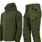 Men's Tactical Soft Shell Jacket & Pants Set