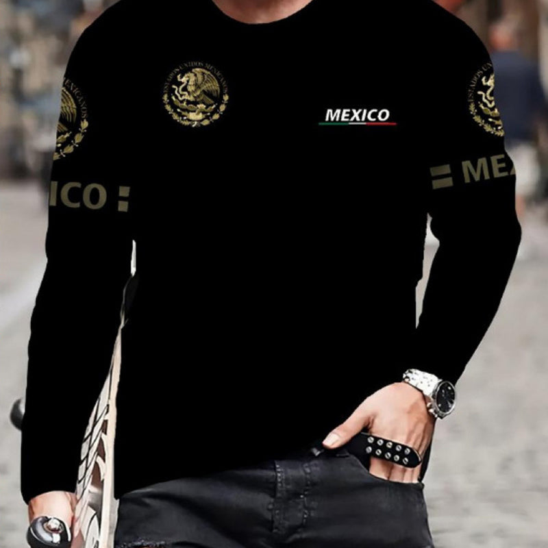 🔥Limited Time Promotion 50% OFF🔥Men's Crew Neck Long Sleeve T-Shirt