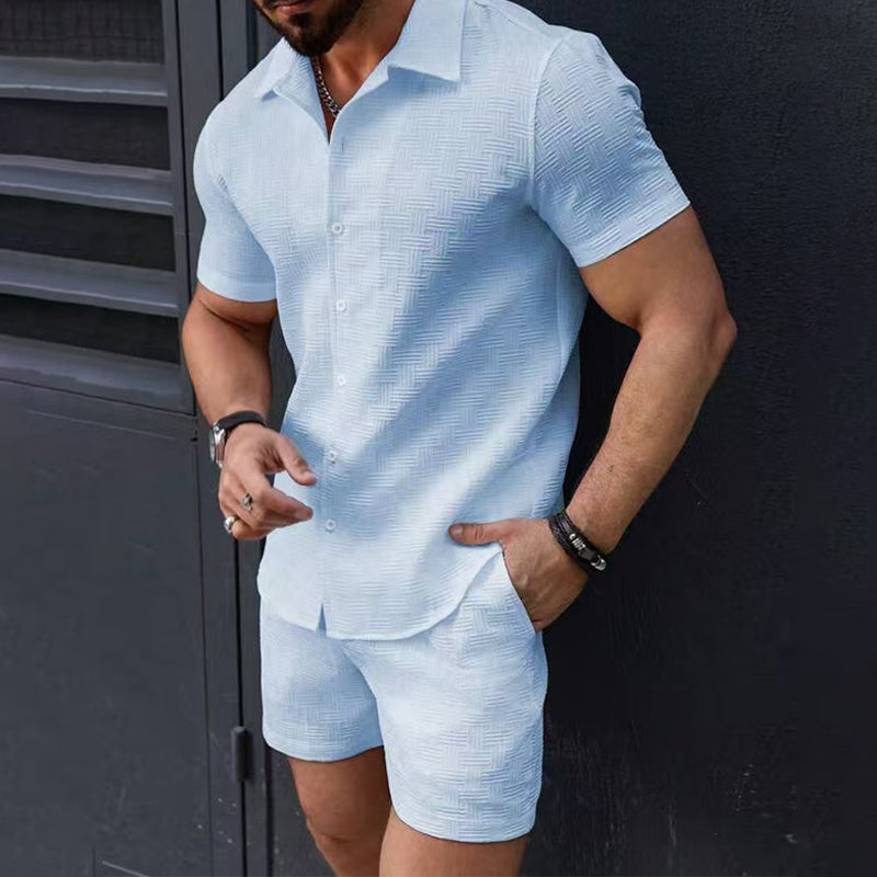 🔥2026 New Arrivals🔥Men's Shirt & Shorts Set