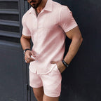 🔥2026 New Arrivals🔥Men's Shirt & Shorts Set