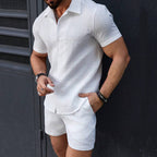🔥2026 New Arrivals🔥Men's Shirt & Shorts Set