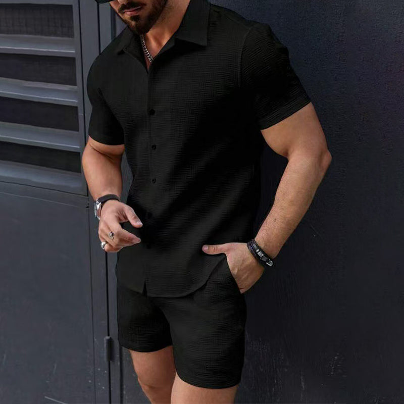 🔥2026 New Arrivals🔥Men's Shirt & Shorts Set