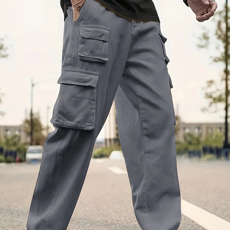 🔥Hot Sale Deals-Men's Multi-Pocket Straight-Leg Cargo Pants