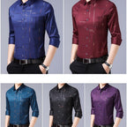 🧥 Men's Thin Iron-free Shirt – 🍃 Breathe Easy, Stay Sharp, Skip the Ironing | ✨ 50% OFF
