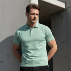Men's Quick-Dry Short-Sleeve Lapel T-Shirt