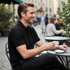 Men's Quick-Dry Short-Sleeve Lapel T-Shirt