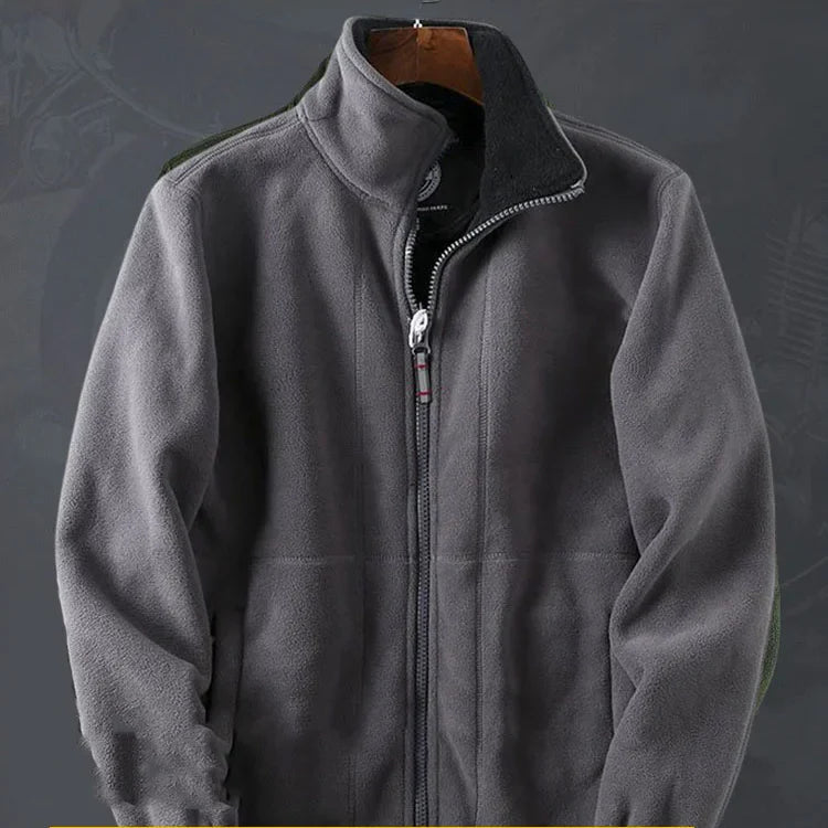 🎁[Best Gift For Him] Men’s Double-Layer Fleece Hooded Jacket🔥