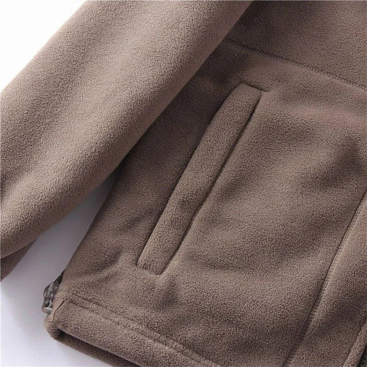 🎁[Best Gift For Him] Men’s Double-Layer Fleece Hooded Jacket🔥