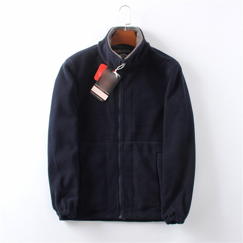 🎁[Best Gift For Him] Men’s Double-Layer Fleece Hooded Jacket🔥
