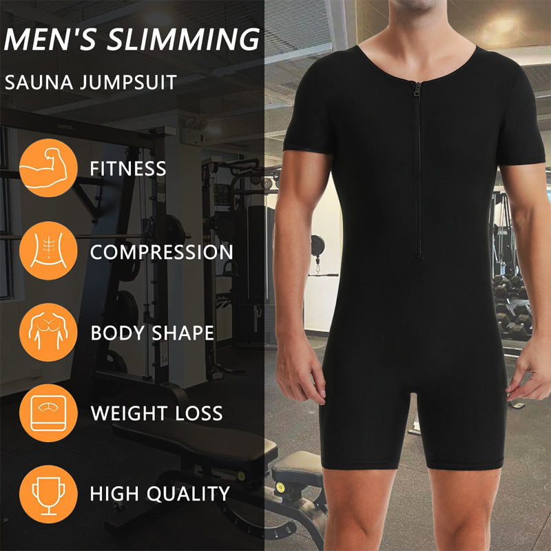 🔥Men's Full Body Sauna Jumpsuit