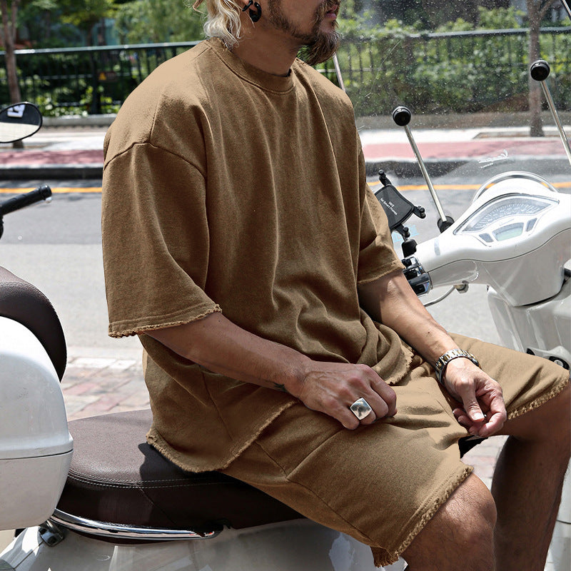 💥🔥50% OFF! 🏃 | Sleeveless Sports Set for Men – Relaxed Fit & Moisture Wicking💥