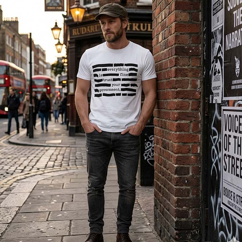 "Trust Your Government" Satirical T-Shirt