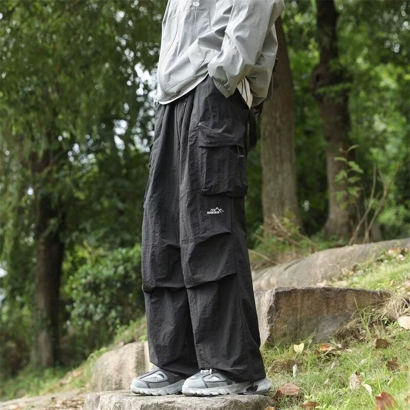 🪂 JUST DROPPED! 50% OFF – Men's Parachute Cargo Pants 🔥